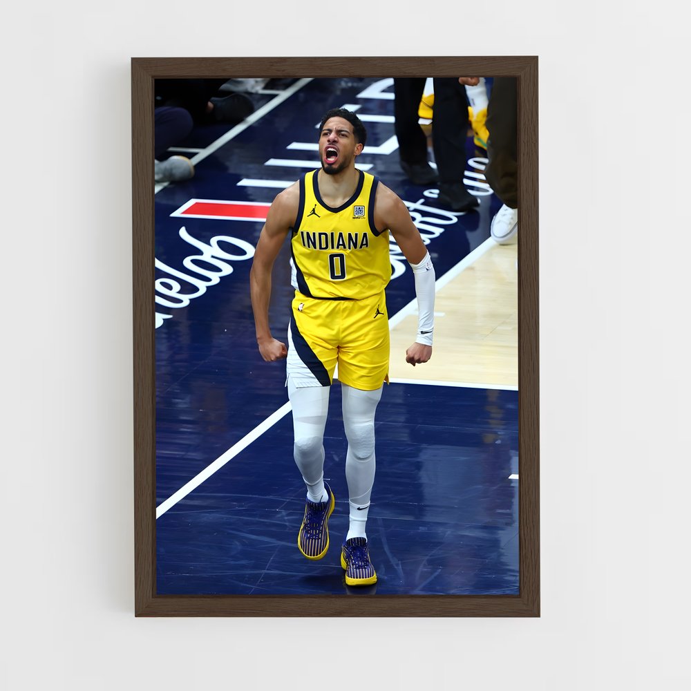 Poster Dans la Peau de Haliburton – affiche Basketball (vue 5)